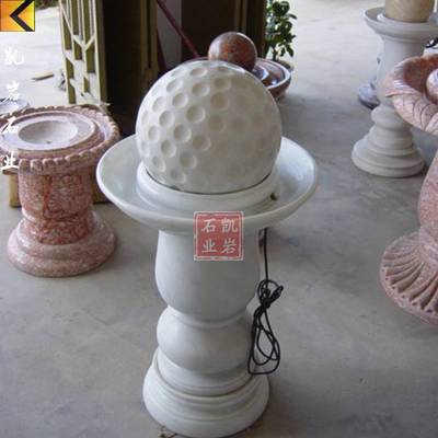 石雕風(fēng)水球噴泉 自然與藝術(shù)的交融，戶(hù)外裝飾與定制化工廠批發(fā)的理想選擇
